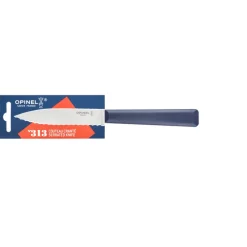 OPINEL Couteau D'office|Couteau d'Office 10 cm Cranté Bleu Les Essentiels +
