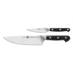 ZWILLING Couteau D'office|Couteau D'office 10 cm et Couteau de Chef 20 cm PRO