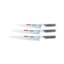 GLOBAL Couteau À Poisson|Couteau Japonais|Couteau Filet de poisson 24 cm - Lame large flexible