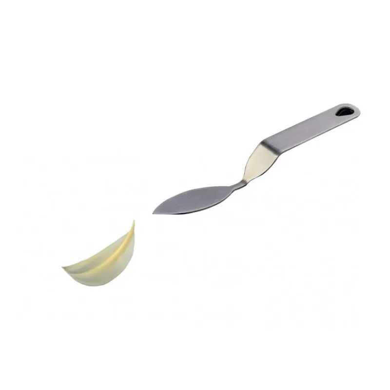 PAVONI Ustensiles Chocolat|Couteau Inox Plume 8 x 2,3 cm Flychoc