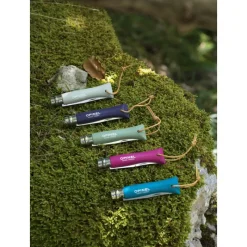 OPINEL Couverts|Couteau N°7 Baroudeur Cyan Colorama