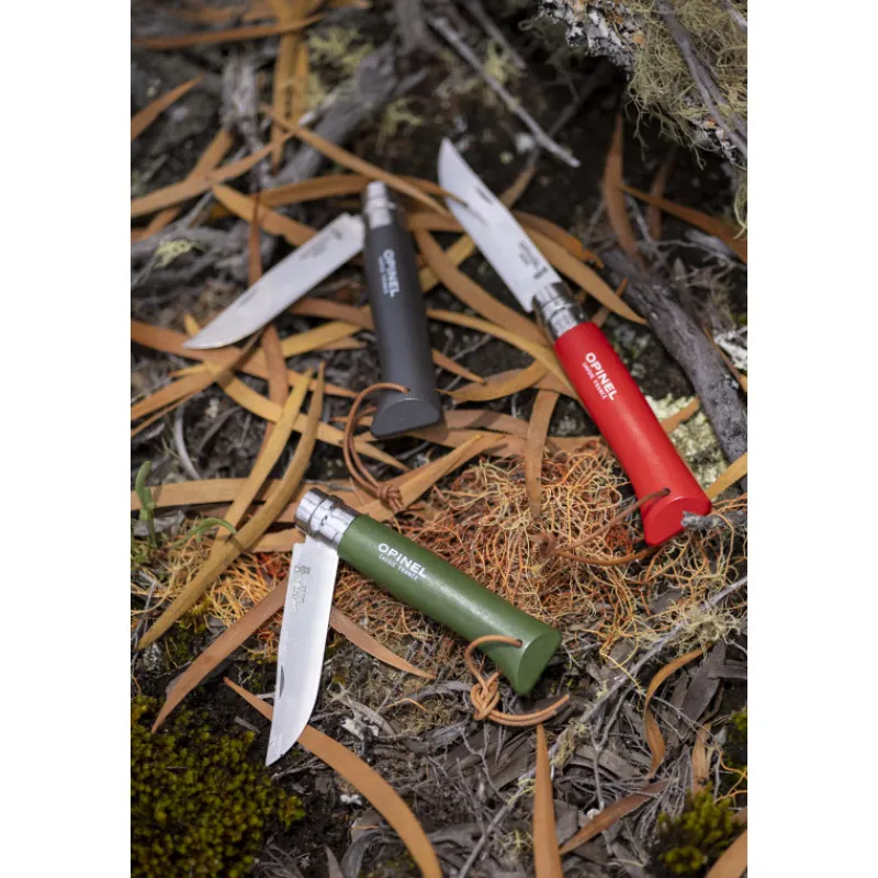 OPINEL Couverts|Couteau N°8 Baroudeur Kaki Colorama