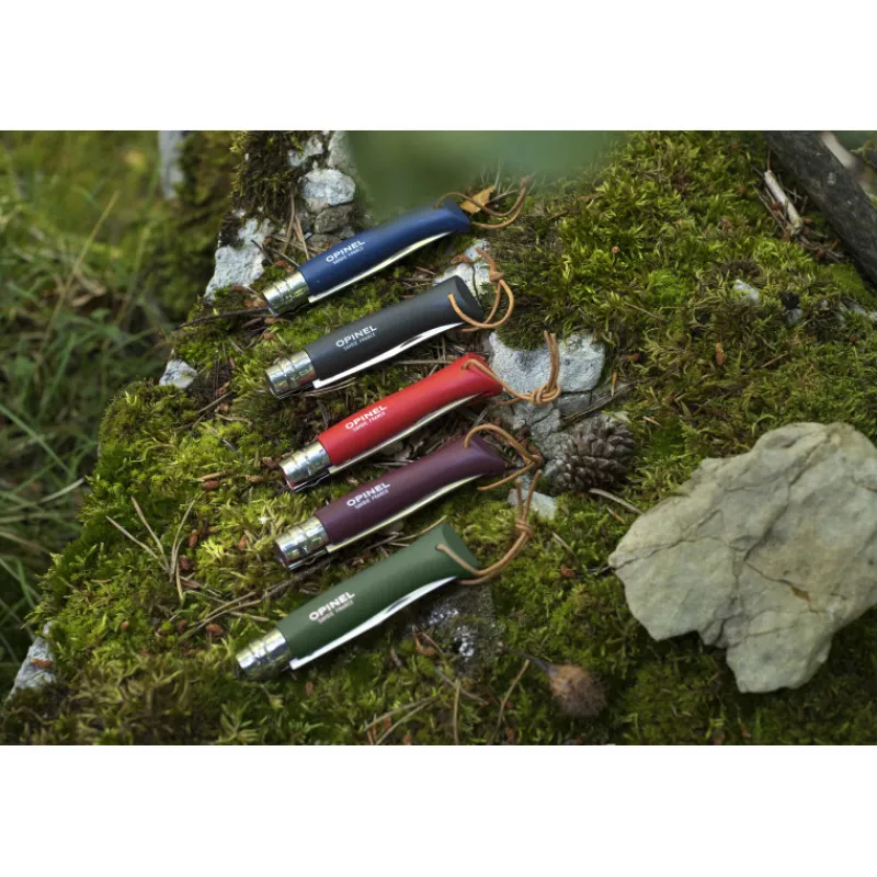 OPINEL Couverts|Couteau N°8 Baroudeur Kaki Colorama