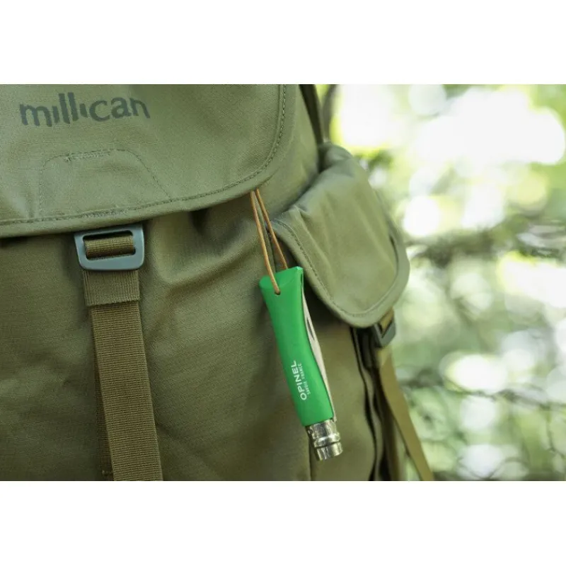 OPINEL Couverts|Couteau N°7 Baroudeur Vert Prairie Colorama