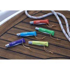 OPINEL Couverts|Couteau N°7 Baroudeur Vert Prairie Colorama