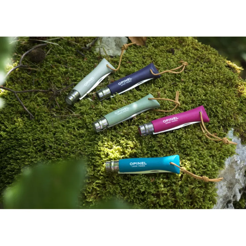 OPINEL Couverts|Couteau N°6 Baroudeur Violet Gris Colorama