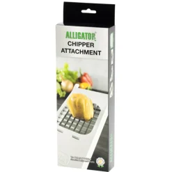 TELLIER Coupe Légumes|Couteau pour coupe legume et oignon Alligator 12 x 12 mm