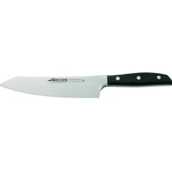 ARCOS Couteau Santoku|Couteau Santoku 19 cm MANHATTAN Noir