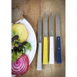 OPINEL Couverts|Couteaux de Table (x4) Céleste Bon Appétit !
