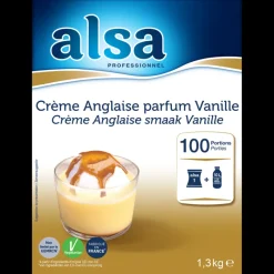ALSA Préparation Pâtisserie|Crème Anglaise Express 1,3kg