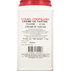 LOUIS FRANCOIS Additifs Alimentaires|Crème de Tartre poudre 1 kg Louis François
