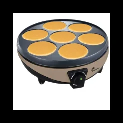 CUISINEADDICT Crêpière Eléctrique|Crêpière Electrique Duo 1000 30 cm Little Balance