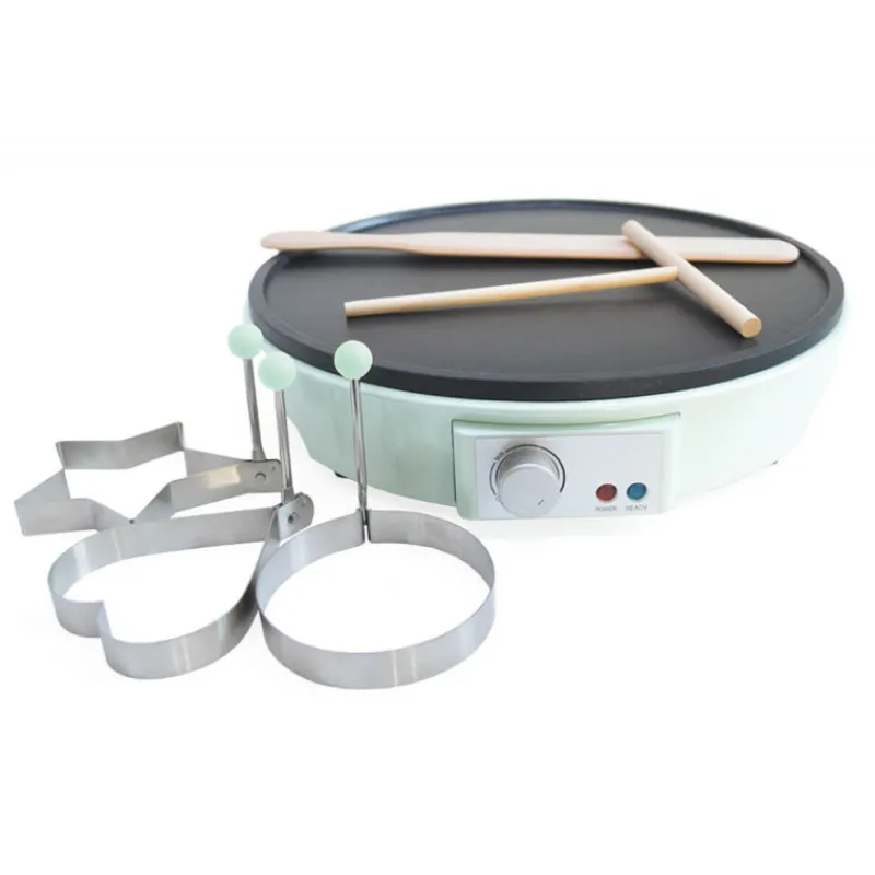SCRAPCOOKING Crêpière Eléctrique|Crêpière Électrique 28 cm avec Accessoires