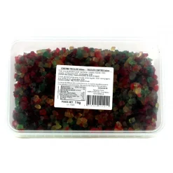 CUISINEADDICT Fruits Confits|Cubes de Fruits Confits tricolores 1kg