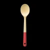 PEBBLY Maryses Et Cuillères|Cuillère de Cuisine Bambou 30 cm Rouge