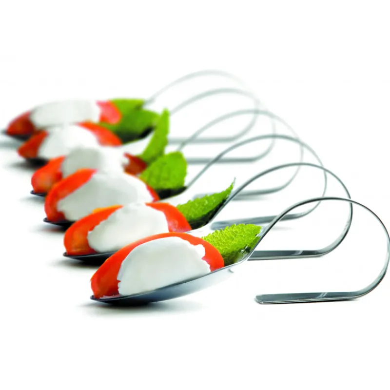 IBILI Servir, Présenter|Cuillère Dégustation Inox 18/10 13 cm x H 4,5 cm (x6)