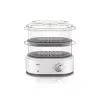 CUISINEADDICT Cuiseur Vapeur|Cuiseur Vapeur Electrique IDENTITY COLLECTION Blanc Braun