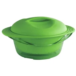 MASTRAD Cuiseur Vapeur|Cuit Vapeur en Silicone XL Vert
