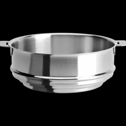 CRISTEL Cuiseur Vapeur|Cuit Vapeur Inox Ø 24 cm Strate Amovible