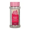 FUNCAKES Décoration Comestible|Décoration en Sucre Mélange Argenté 65 g