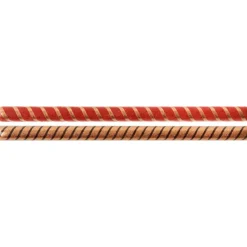 FLORENSUC Décoration Comestible|Décoration Gâteau|Décors en Chocolat Batônnet Papier Cadeaux de Noël 12 x 0,7 cm (x128)