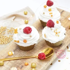 SCRAPCOOKING Décoration Comestible|Décors en Sucre Déco Dorée (x14)