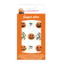 SCRAPCOOKING Décoration Comestible|Décors en Sucre Halloween x9