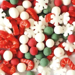 SCRAPCOOKING Décoration Comestible|Décors en Sucre Mix 3D Noël 46 g