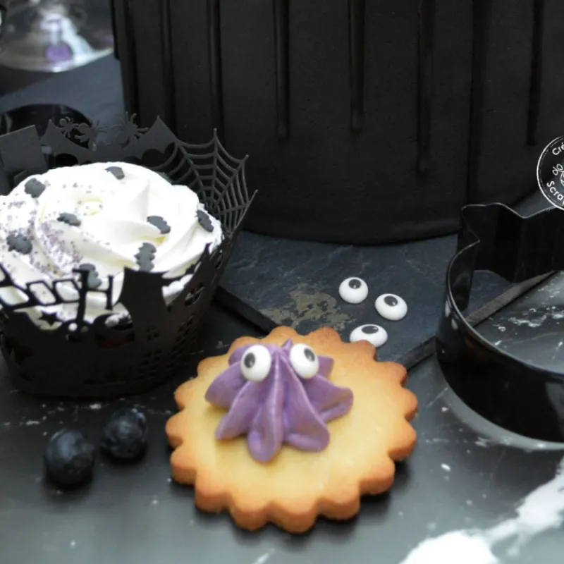 SCRAPCOOKING Décoration Comestible|Décors en Sucre Yeux 10 g (x63)