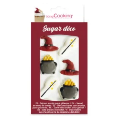 SCRAPCOOKING Décoration Comestible|Décosucres Sorcier (x6)