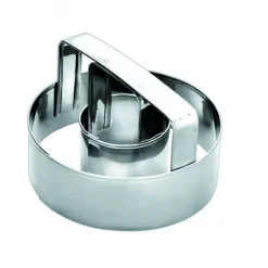 IBILI Emporte Pièce - Découpoir Pâtisserie|Découpoir Inox Donuts Ø 7,5 cm