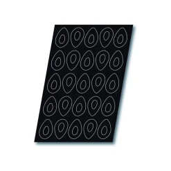 FLEXIPAN Moule Silicone|Demi-oeuf Savarin - Moule silicone