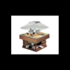 TECFRIGO Buffet Self Service|Desserte Chaude Bain-Marie 1395 x 1395 x 1707 mm