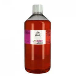 CUISINEADDICT Arômes Alimentaires|DLUO Courte Arôme Alimentaire Hibiscus 1 L