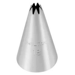 WILTON Douilles Pâtisserie|Douille Pâtissière Etoile Ouverte n°018