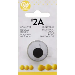 WILTON Douilles Pâtisserie|Douille Pâtissière Ronde (n°2A)