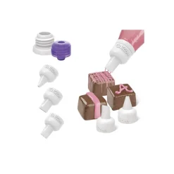 WILTON Douilles Pâtisserie|Douilles pour Candy Melt (x3)