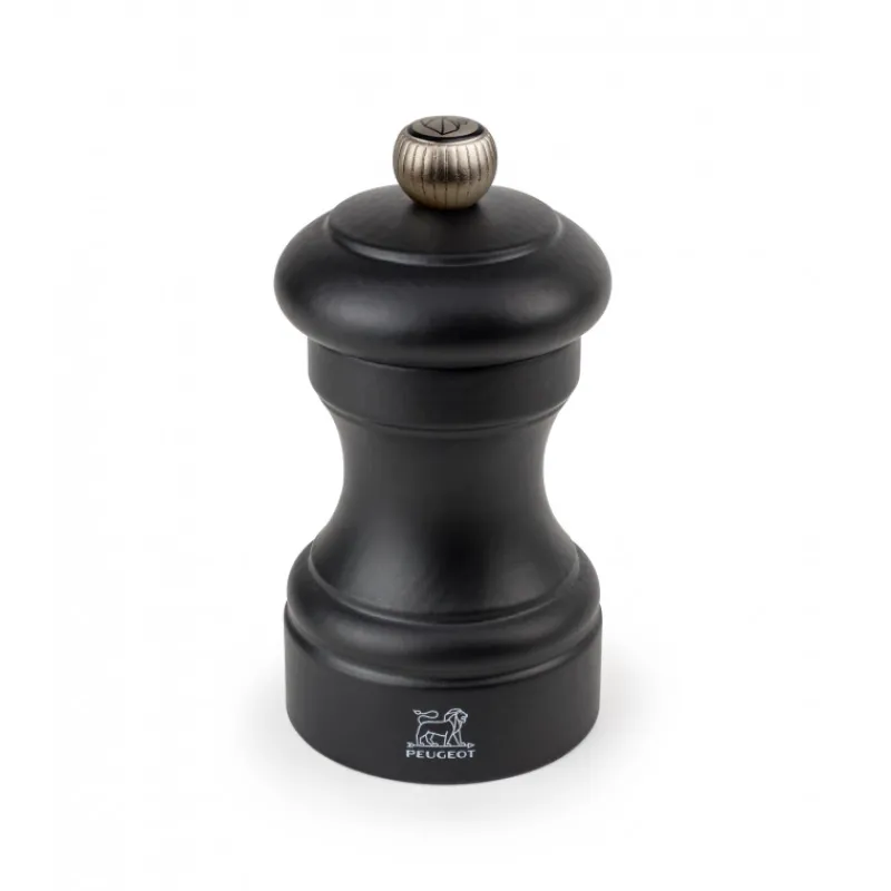 PEUGEOT Moulin|Duo Moulin à Poivre et à Sel Bistro 10 cm Noir et Blanc