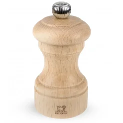 PEUGEOT Moulin|Duo Moulin à Poivre et à Sel Bistro 10 cm Chocolat et Naturel