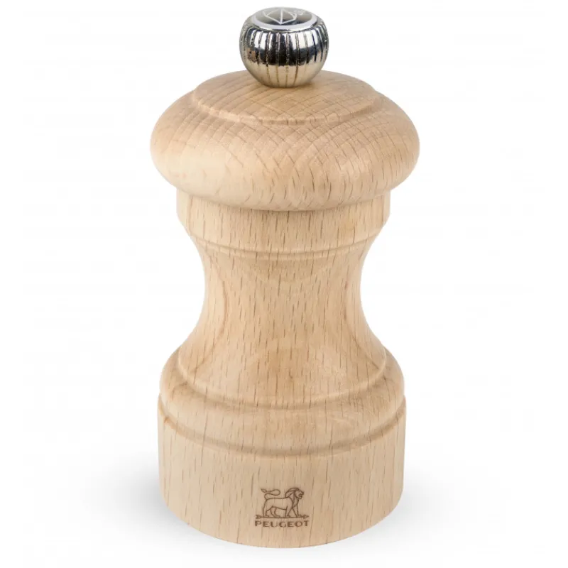 PEUGEOT Moulin|Duo Moulin à Poivre et à Sel Bistro 10 cm Chocolat et Naturel