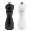 PEUGEOT Moulin|Duo Moulin à Poivre et à Sel Tahiti 15 cm Noir et Blanc