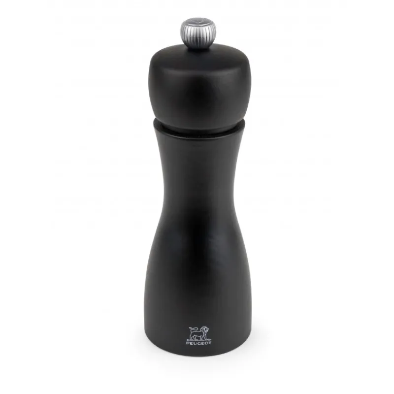 PEUGEOT Moulin|Duo Moulin à Poivre et à Sel Tahiti 15 cm Noir et Blanc