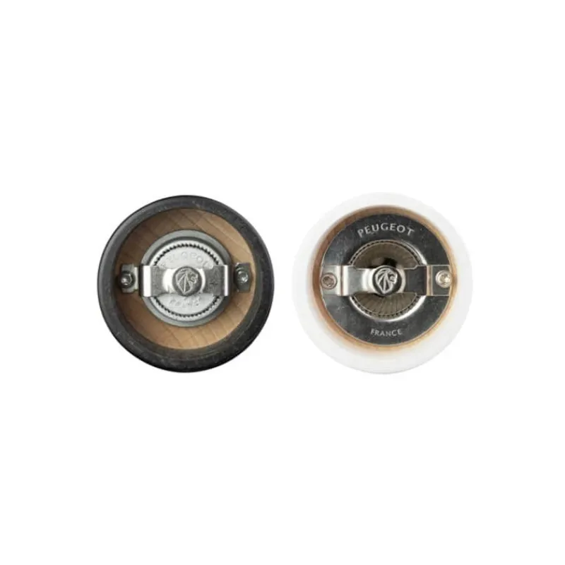 PEUGEOT Moulin|Duo Moulin à Poivre et à Sel Tahiti 20 cm Noir et Blanc