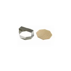 MALLARD FERRIERE Emporte Pièce - Découpoir Pâtisserie|Emporte pièce Octogonal Inox Ø 14.5 cm