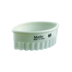 MATFER Emporte Pièce - Découpoir Pâtisserie|Emporte Pièce Ovale Cannelé 4 x 2,3 cm Exoglass