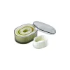 MALLARD FERRIERE Emporte Pièce - Découpoir Pâtisserie|Emporte Pièce Ovale Cannelé Polyglass (x7)