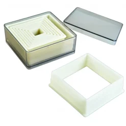 IBILI Emporte Pièce - Découpoir Pâtisserie|Emporte-Pièce Carré Uni Polyglass (x9)