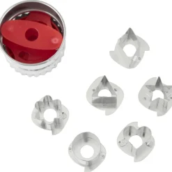 WILTON Emporte Pièce - Découpoir Pâtisserie|Emporte-Pièces Linzer Noël (x7)