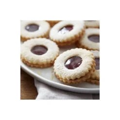 WILTON Emporte Pièce - Découpoir Pâtisserie|Emporte-Pièces Linzer Noël (x7)