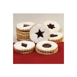 WILTON Emporte Pièce - Découpoir Pâtisserie|Emporte-Pièces Linzer Noël (x7)